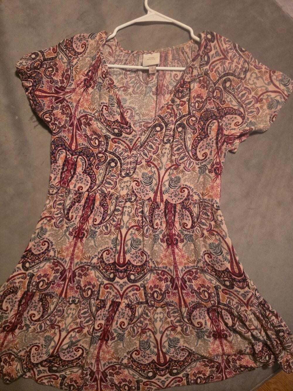 Knox Rose bohemian babydoll top